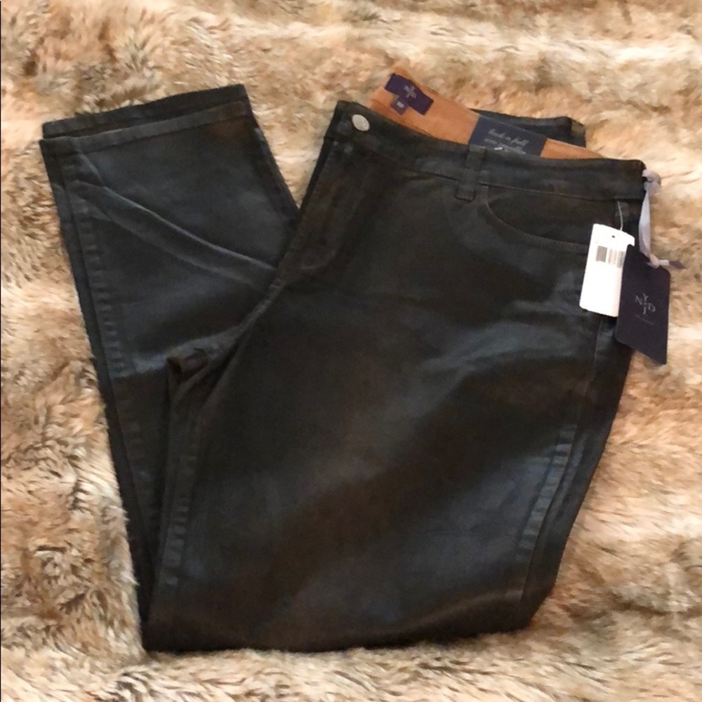 NYDJ dark chocolate Jeans